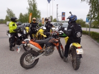 En heldag med grus, gegga och enduro med MCE - Motorcykelentusiasterna