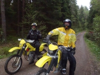 En heldag med grus, gegga och enduro med MCE - Motorcykelentusiasterna