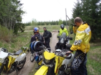 En heldag med grus, gegga och enduro med MCE - Motorcykelentusiasterna
